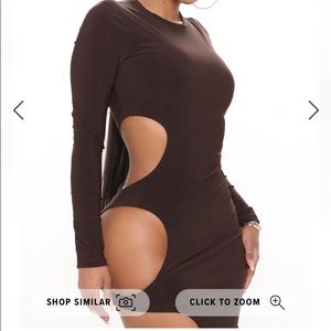 Cut It Out Body Dress